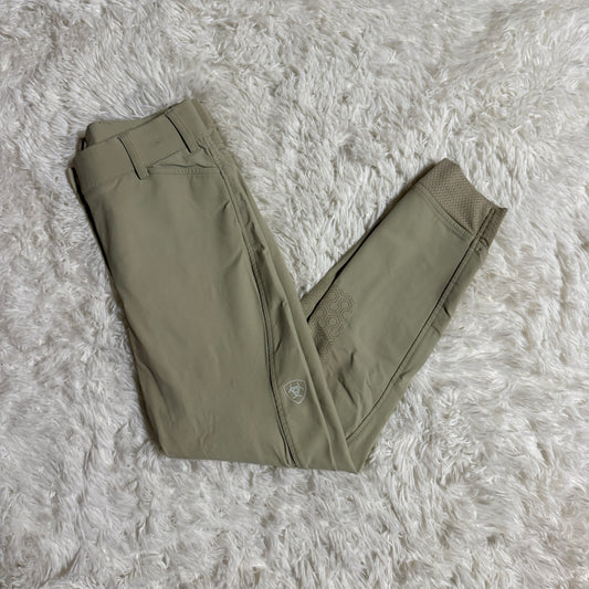 Child’s Size 14R Tan Ariat Knee Patch Horseback Riding Breeches