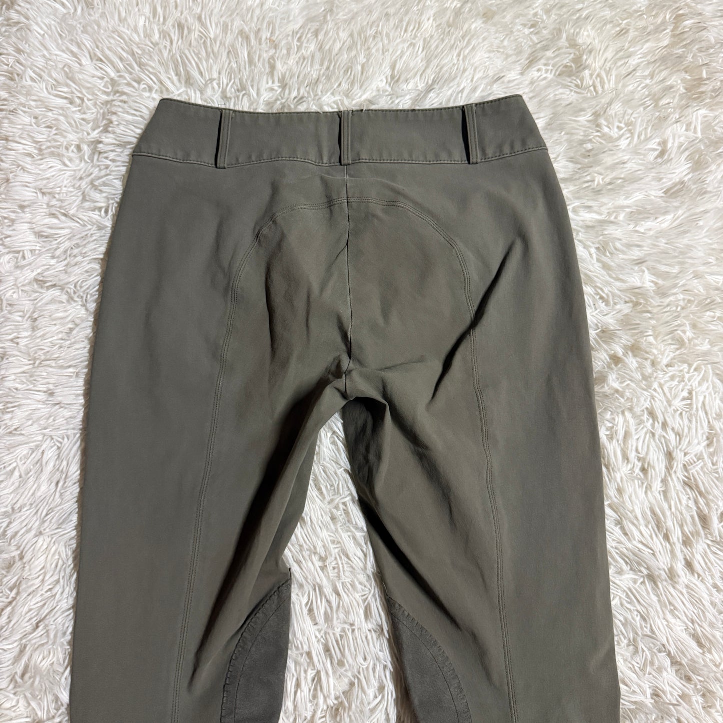 Women’s Size 24L Khaki Pikeur Knee Patch Horseback Riding Breeches