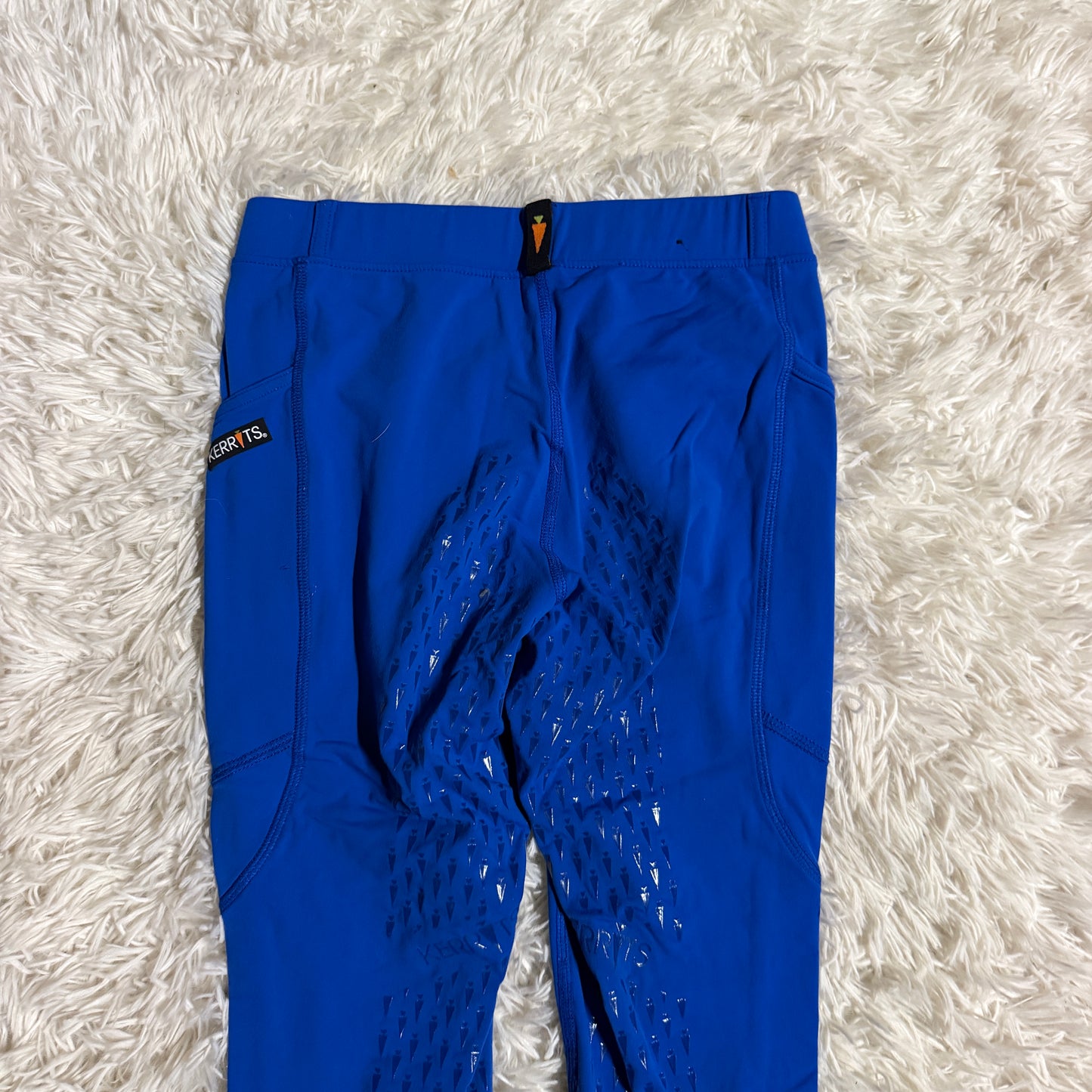 Child’s XL Blue Kerrits Full Seat Horseback Riding Tights
