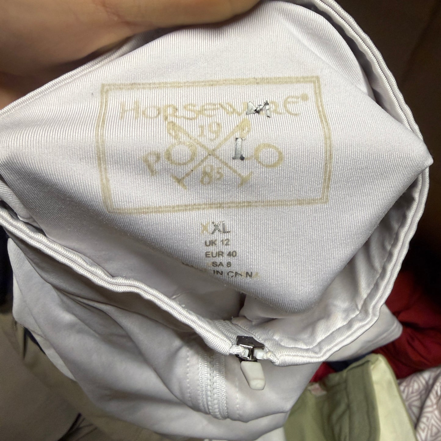 Women’s XXL Navy/White Horseware Long Sleeve Horseback Riding Sunshirt