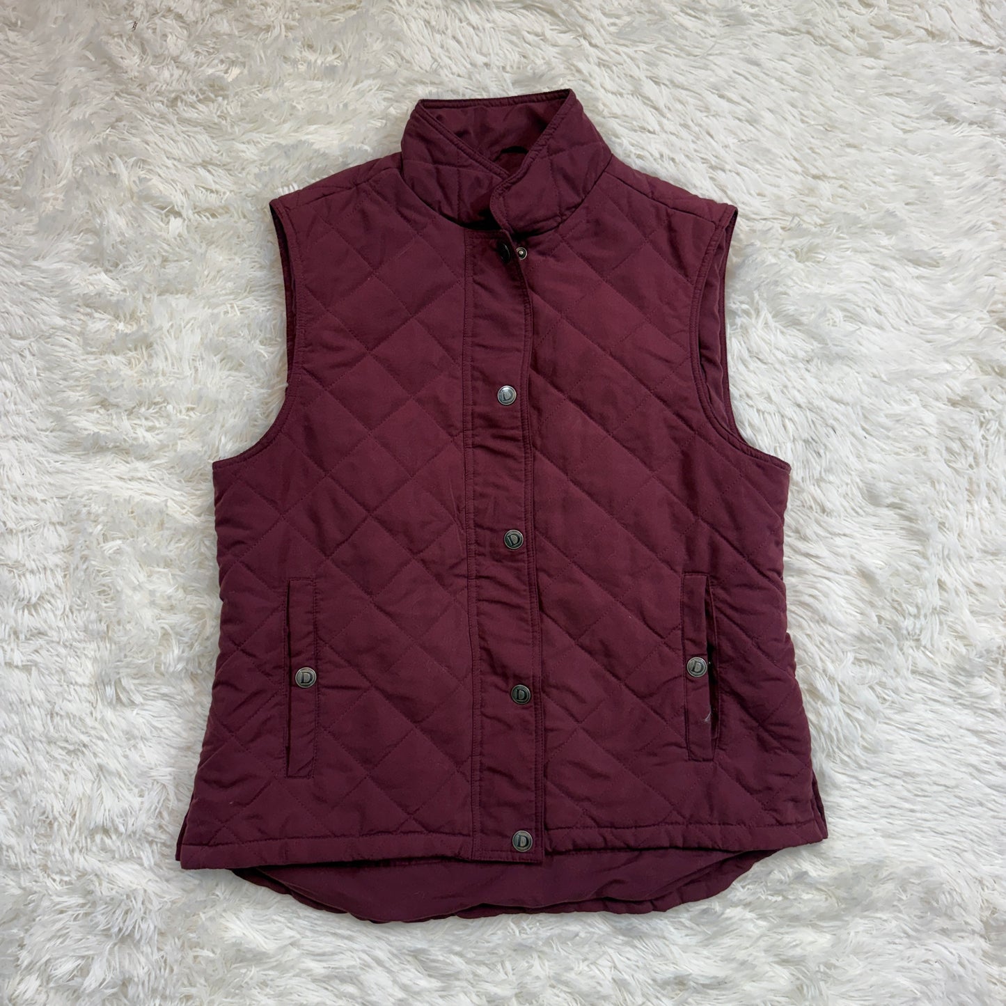 Women’s Large Burgundy Dover Horseback Riding Vest