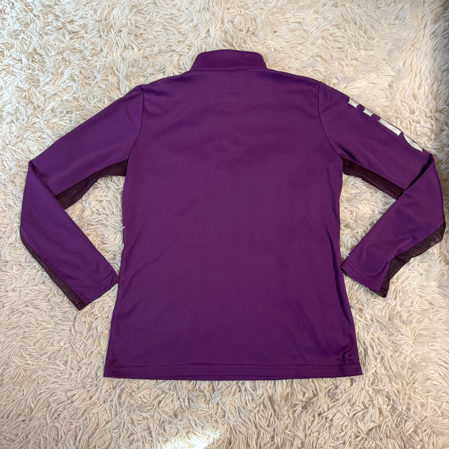 Child’s Large Purple Arista Equestrian WEC Long Sleeve Horseback Riding Sunshirt