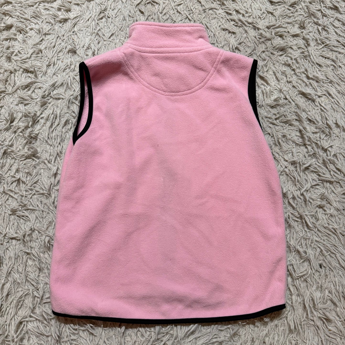 Girl’s Medium Pink Grand Prix Horseback Riding Fleece Vest