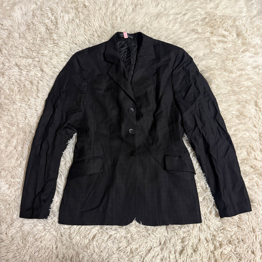 Women’s Size 2R Black Kocher Tack Shop Horseback Riding Show Coat