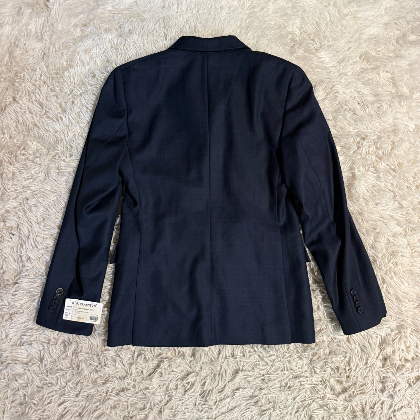 New Child’s 18R Navy RJ Classics Horseback Riding Show Coat