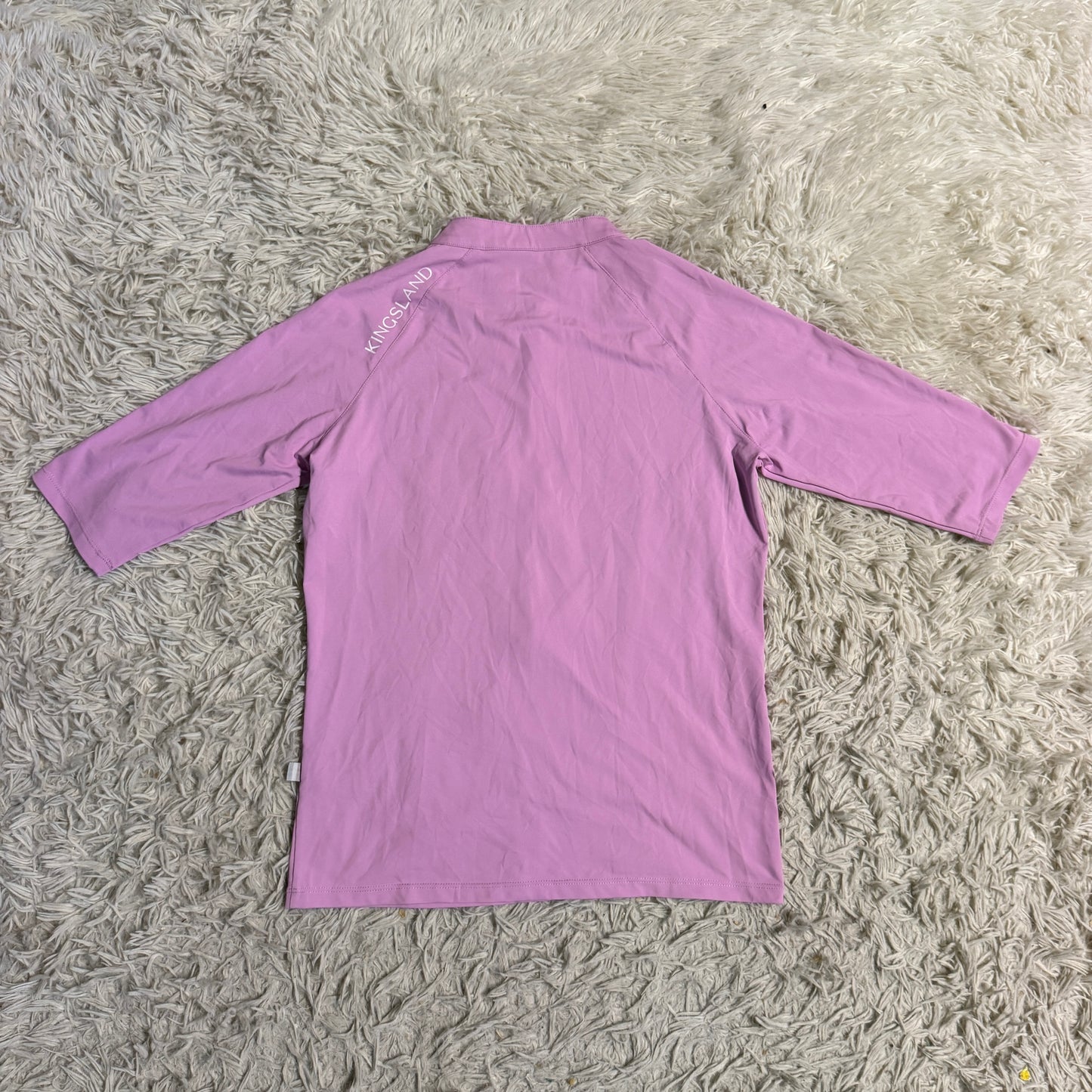 Women’s Small Pink Kingsland 1/4 Sleeve Horseback Riding Sunshirt