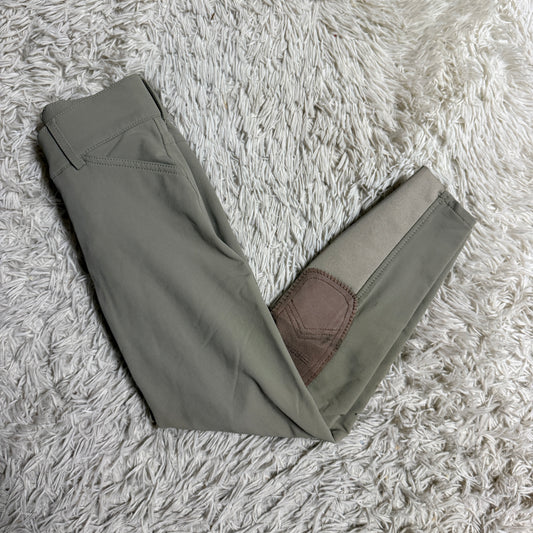 Child’s 10R Tan Romfh Knee Patch Horseback Riding Breeches