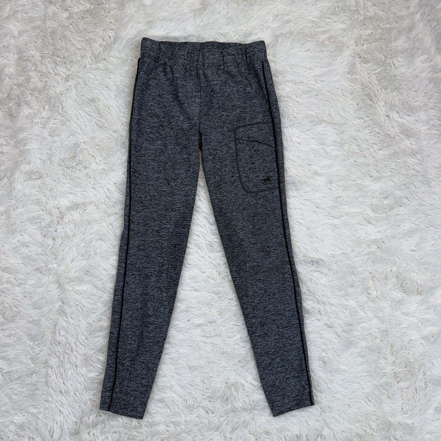Women’s Large Grey Smartpak Knee Patch Horseback Riding Tights