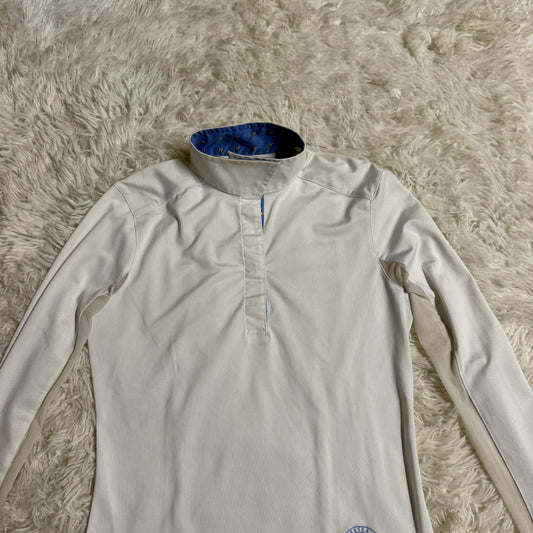 Women’s XS White Essex Classics Long Sleeve Horseback Riding Show Shirt