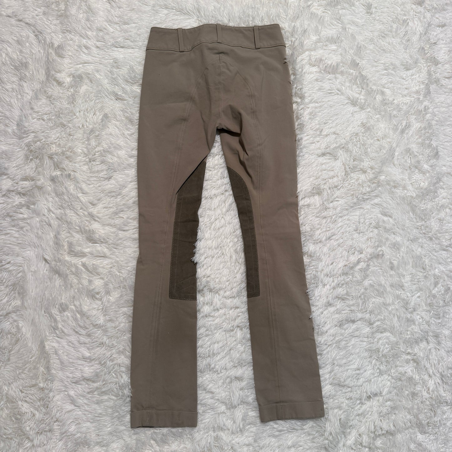 Child’s Size 12R Tan Tailored Sportsman Knee Patch Horseback Riding Jodphurs
