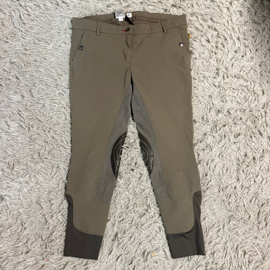 Women’s Size 32R Brown Devon Aire Full Seat Horseback Riding Breeches