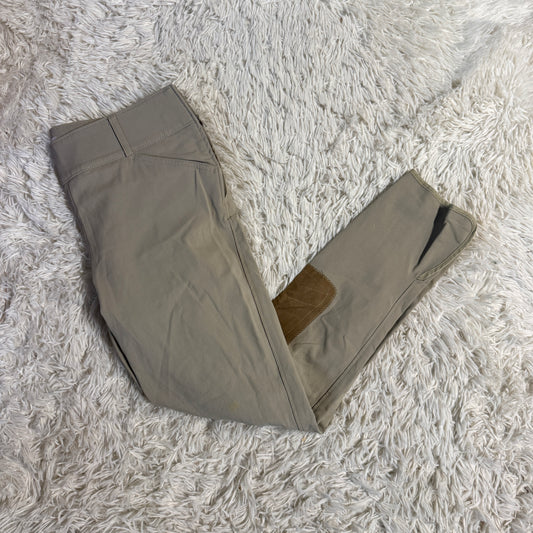 Women’s Size 30R Tan Tailored Sportsman Knee Patch Horseback Riding Breeches
