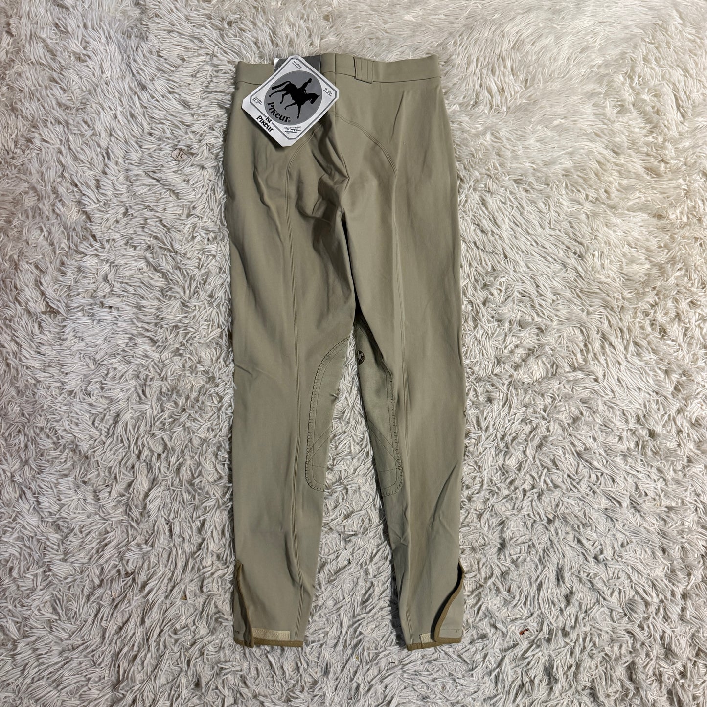 New Women’s Size 22R Tan Pikeur Knee Patch Horseback Riding Breeches