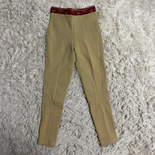 Child’s 10R Tan TuffRider Knee Patch Horseback Riding Tights