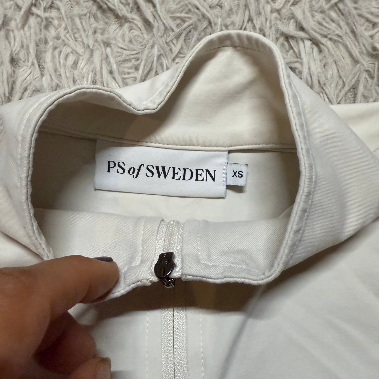 Women’s XS White PS Of Sweden Short Sleeve Horseback Riding Sunshirt
