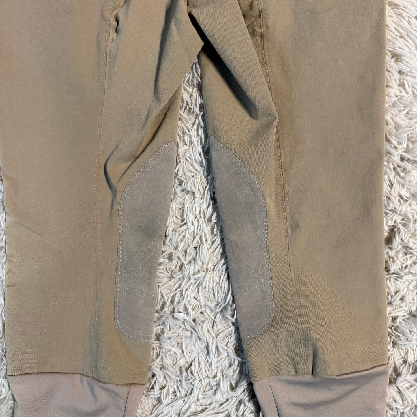 Women’s Size 36R Tan Dublin Knee Patch Horseback Riding Breeches