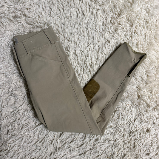Child’s Size 14R Tan Tailored Sportsman Knee Patch Horseback Riding Breeches