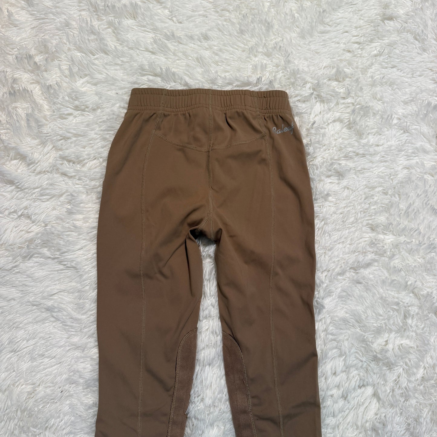 Child’s Medium Tan Baleaf Knee Patch Horseback Riding Tights