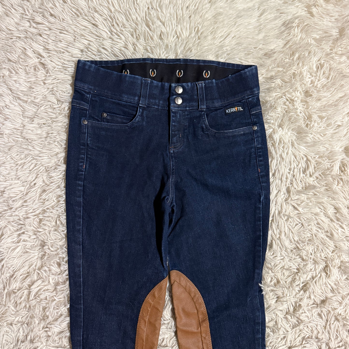 Women’s Small Jean Kerrits Knee Patch Horseback Riding Breeches