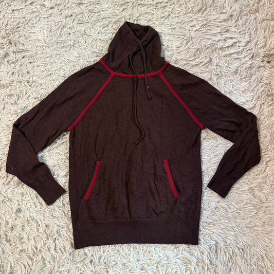 Women’s Small Brown Essex Classics Long Sleeve Horseback Riding Pullover Sweater