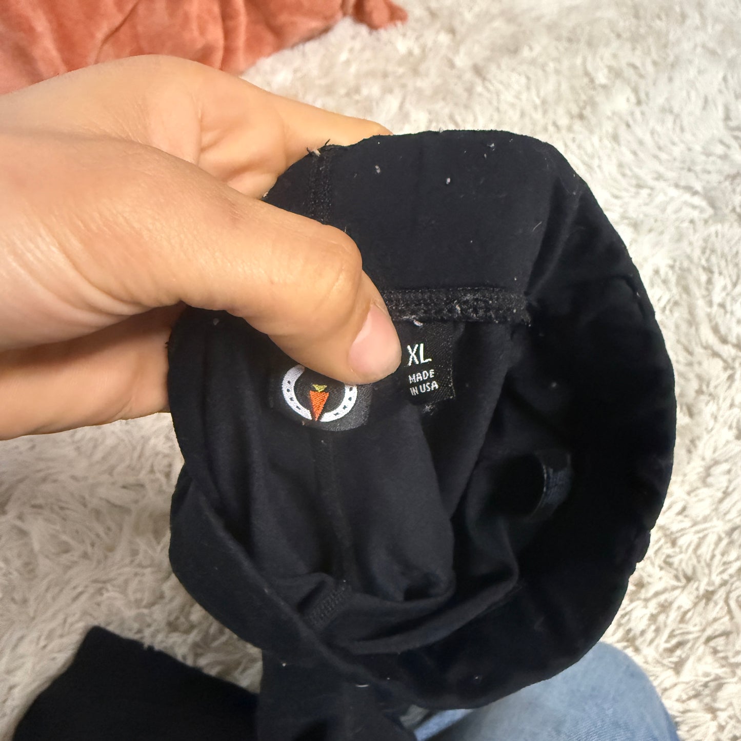 Child’s XL Black Kerrits Full Seat Horseback Riding Tights