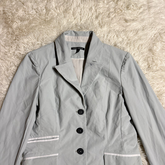 Women’s Medium Grey Noel Asmar Horseback Riding Show Coat