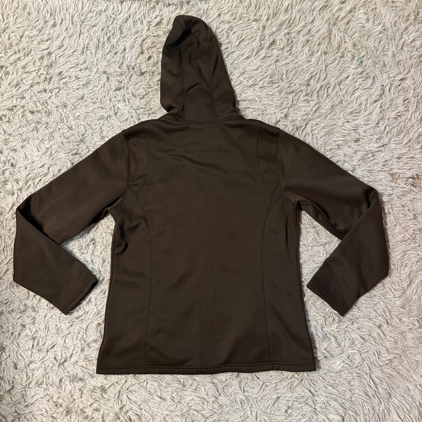 Women’s Large Brown Dover Horseback Riding Hooded Winter Jacket