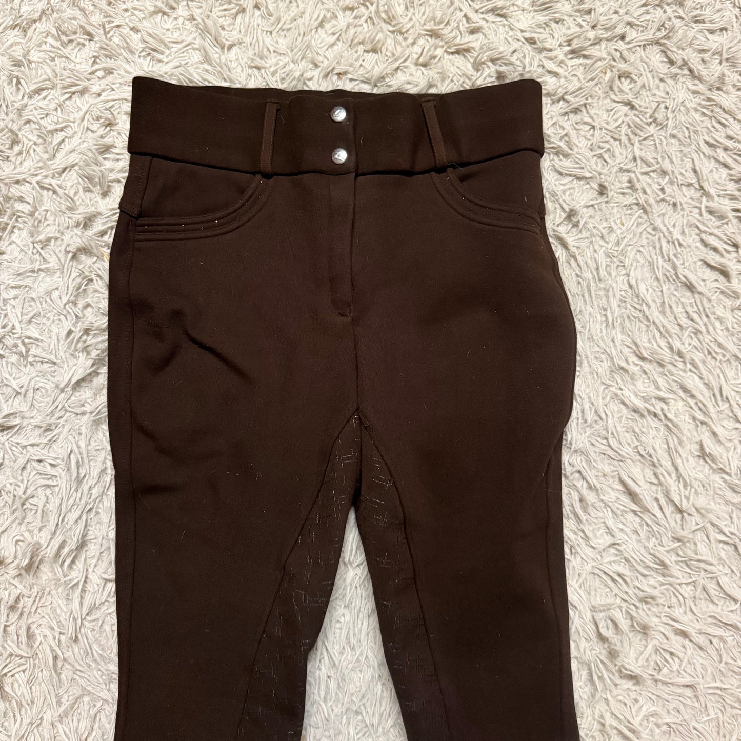 Women’s Size 30R Brown Horze Full Seat Winter Horseback Riding Breeches