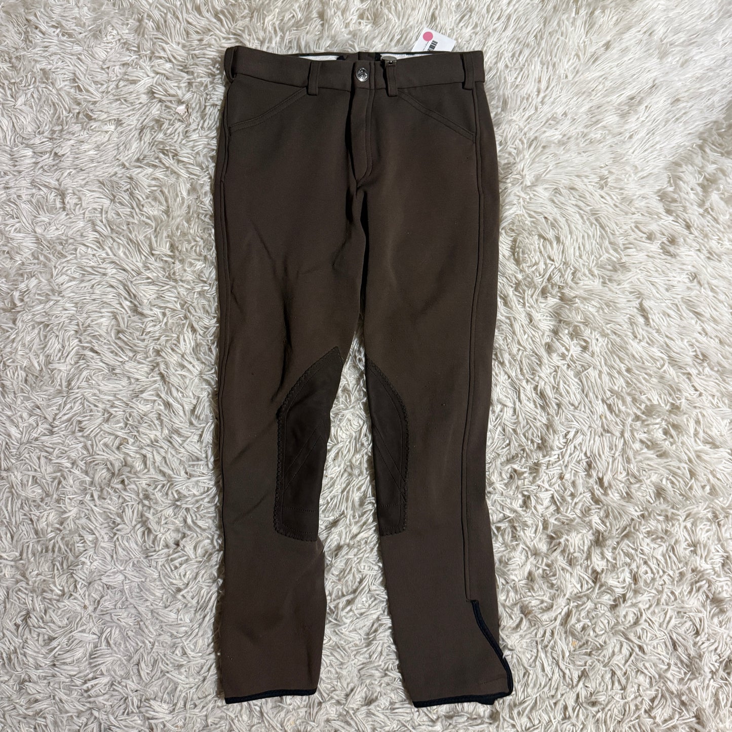 Child’s Size 12R Brown Pikeur Knee Patch Horseback Riding Breeches