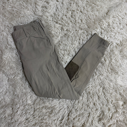 Women’s Size 26R Tan Tailored Sportsman Knee Patch Horseback Riding Breeches