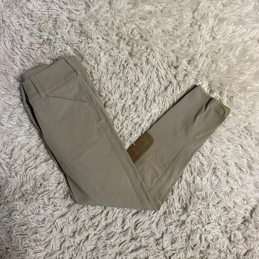 Child’s Size 12R Tan Tailored Sportsman Knee Patch Horseback Riding Breeches