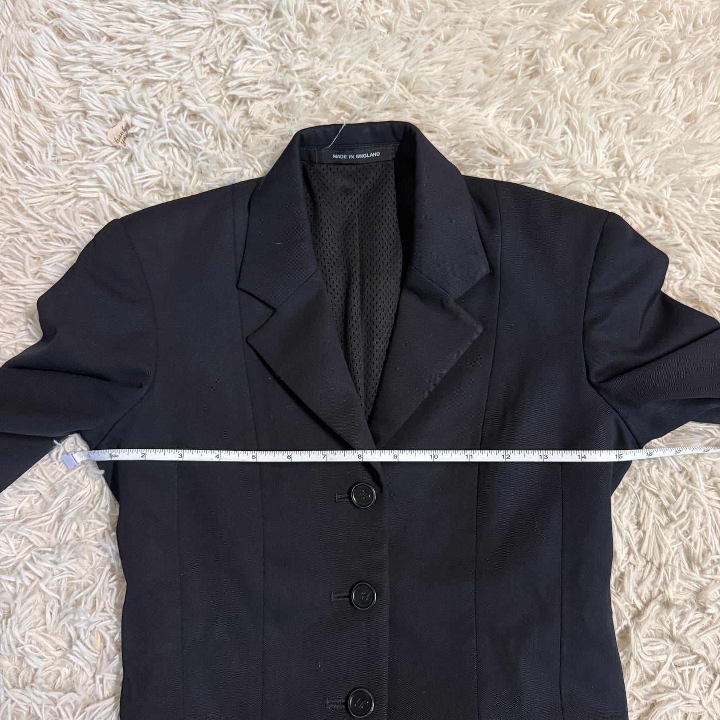 Women’s Size 0S Black Cynthia Munro Horseback Riding Show Coat