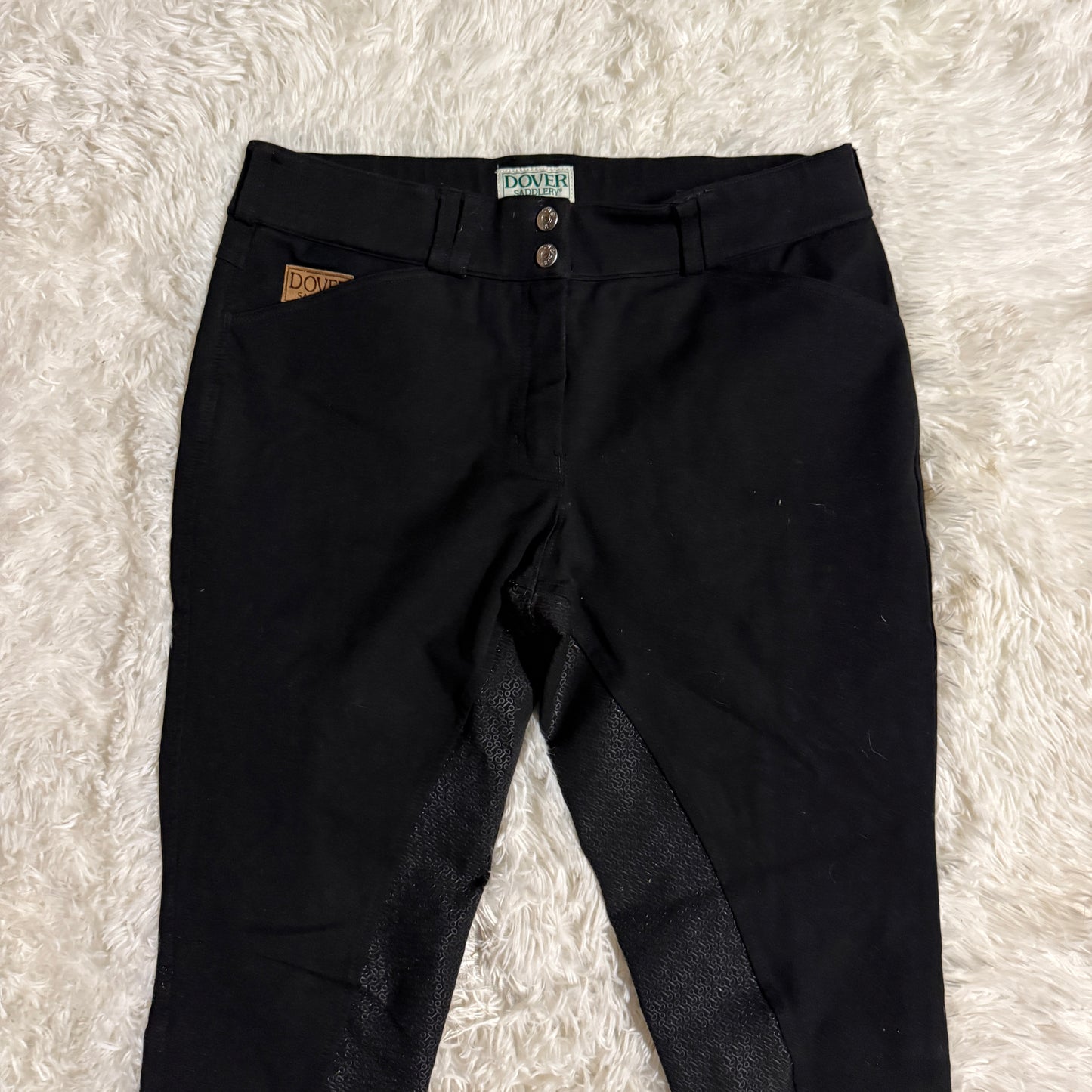 Women’s Size 30R Black Dover Full Seat Horseback Riding Breeches