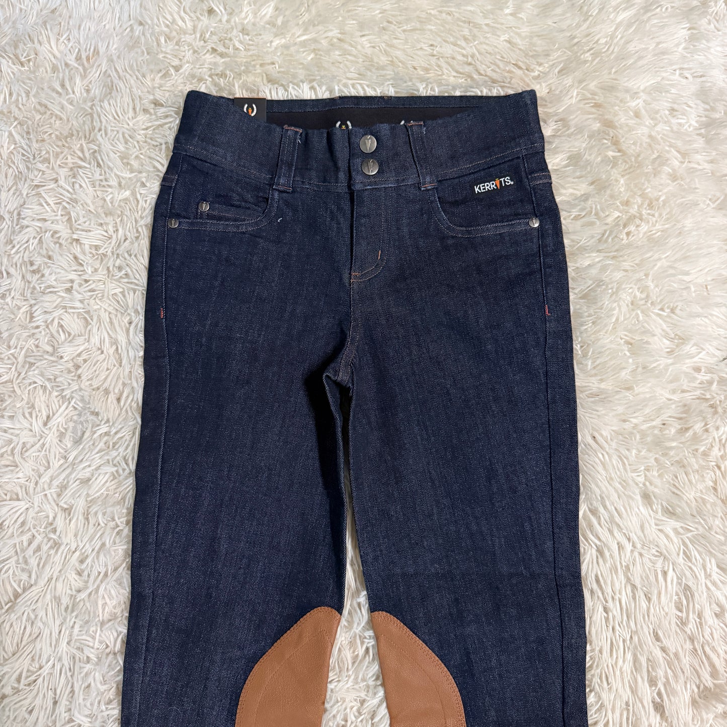 New Child’s Medium Jean Kerrits Knee Patch Horseback Riding Breeches