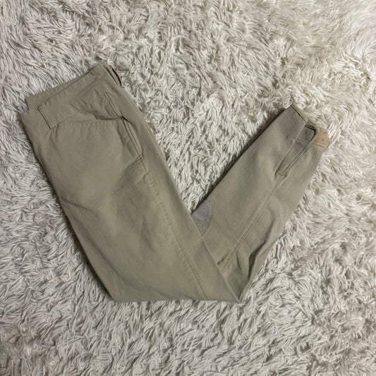 Women’s Size 26R Tan Unbranded Knee Patch Horseback Riding Breeches