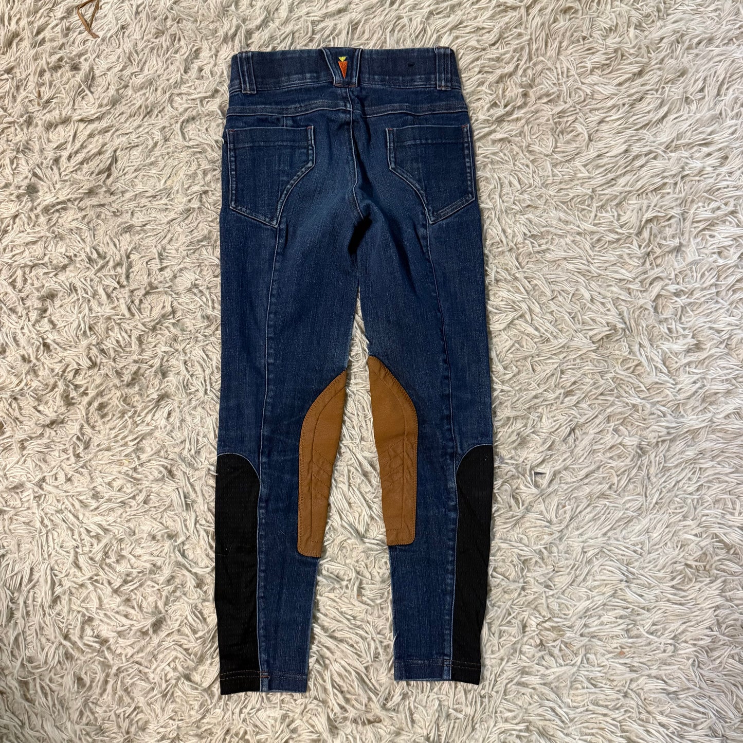 Girl’s Small Jean Kerrits Knee Patch Horseback Riding Breeches