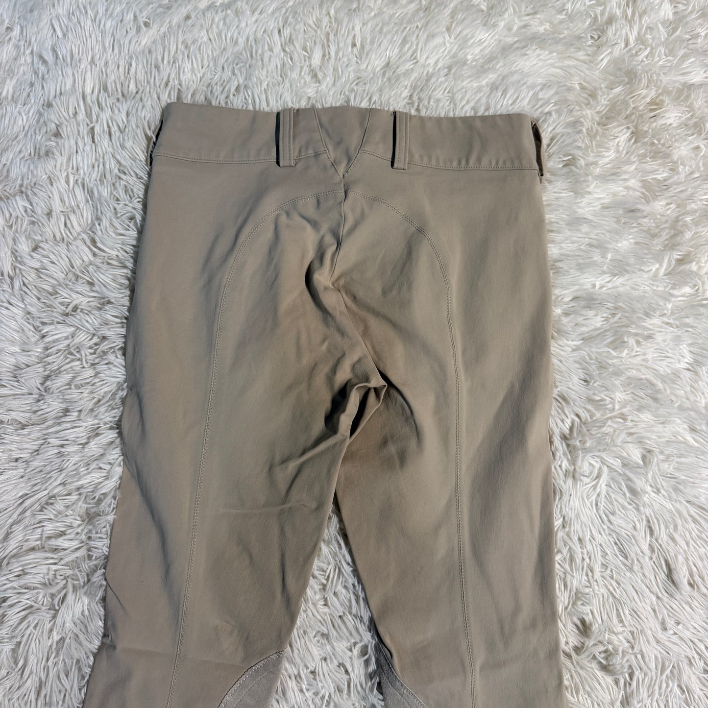 Women’s Size 22R Tan Ariat Knee Patch Horseback Riding Breeches