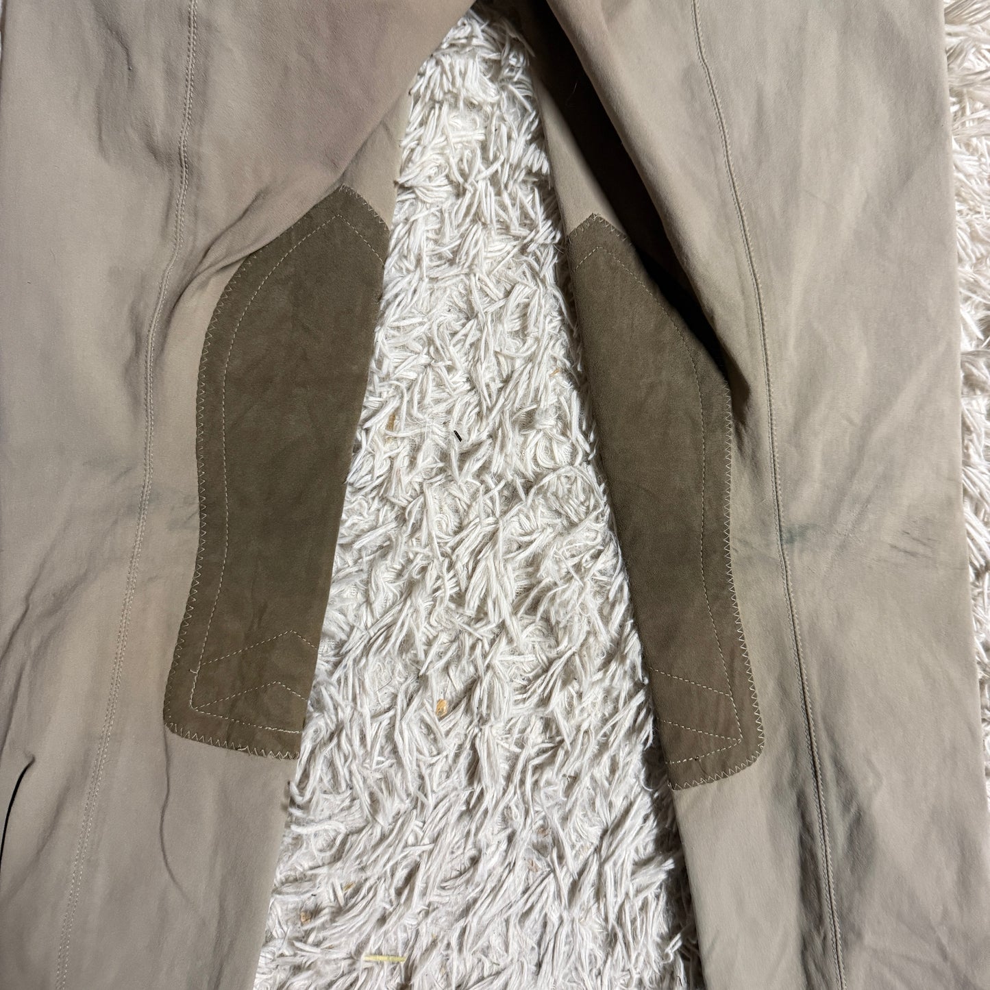 Women’s Size 28R Tan Tailored Sportsman Knee Patch Horseback Riding Breeches