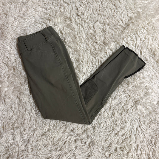Women’s Size 24L Khaki Pikeur Knee Patch Horseback Riding Breeches