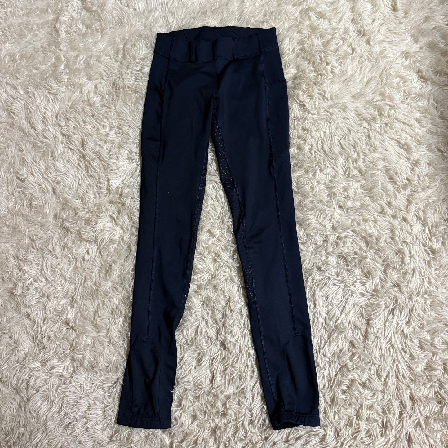 Women’s XS/24R Navy Ovation Full Seat Horseback Riding Tights