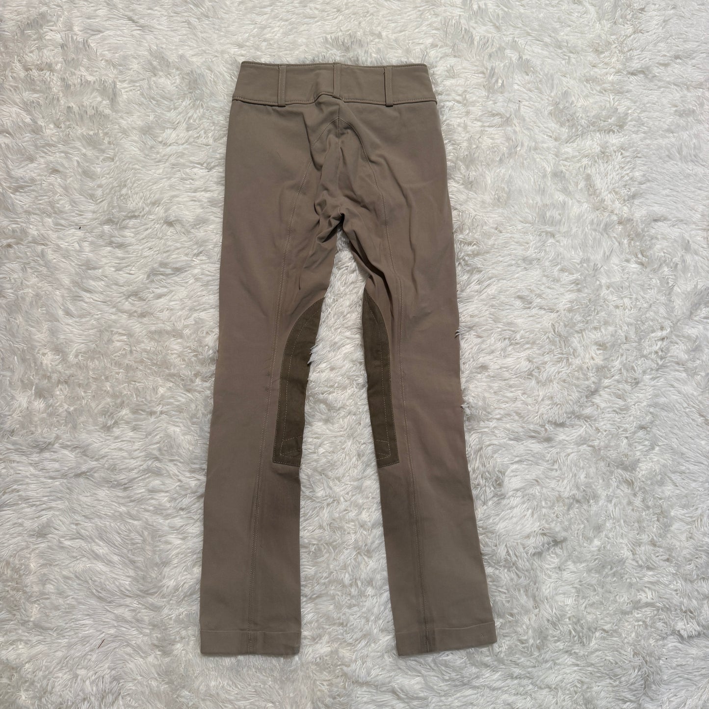 Child’s Size 8L Tan Tailored Sportsman Knee Patch Horseback Riding Jodphurs