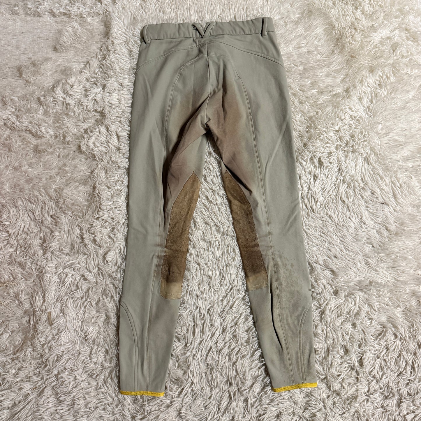 Women’s Size 24R Tan Callidae Knee Patch Horseback Riding Breeches