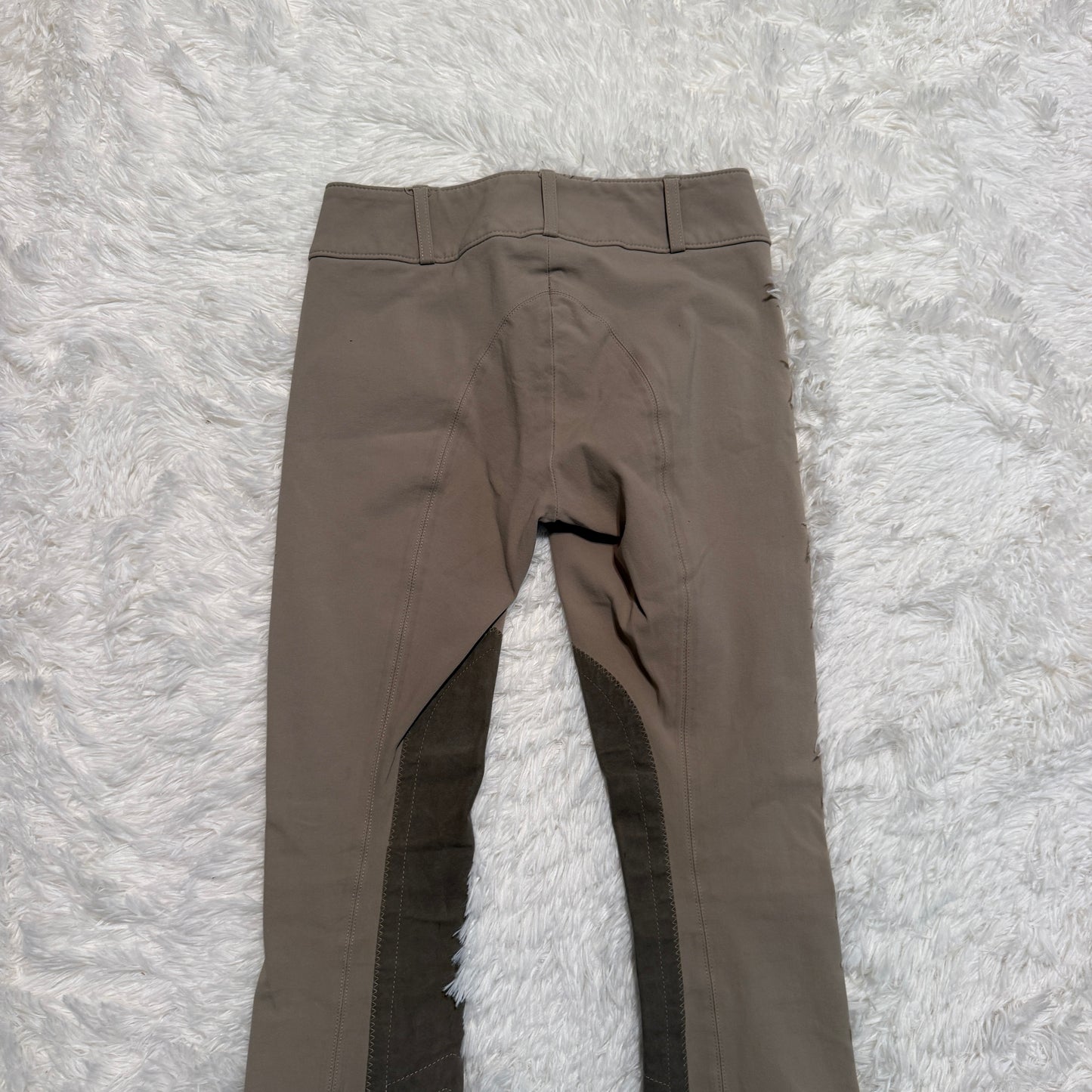 Child’s Size 12R Tan Tailored Sportsman Knee Patch Horseback Riding Jodphurs