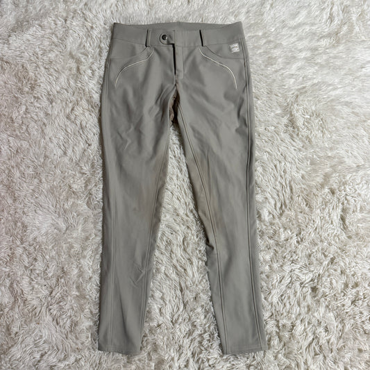 Women’s Medium Tan FITS Knee Patch Horseback Riding Breeches
