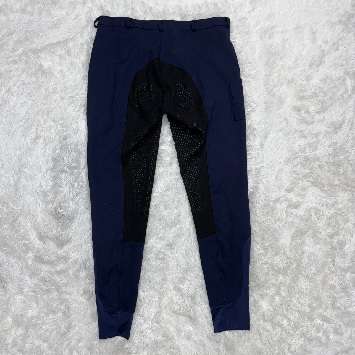 Women’s Size 38L Navy Buckwild Full Seat Horseback Riding Breeches