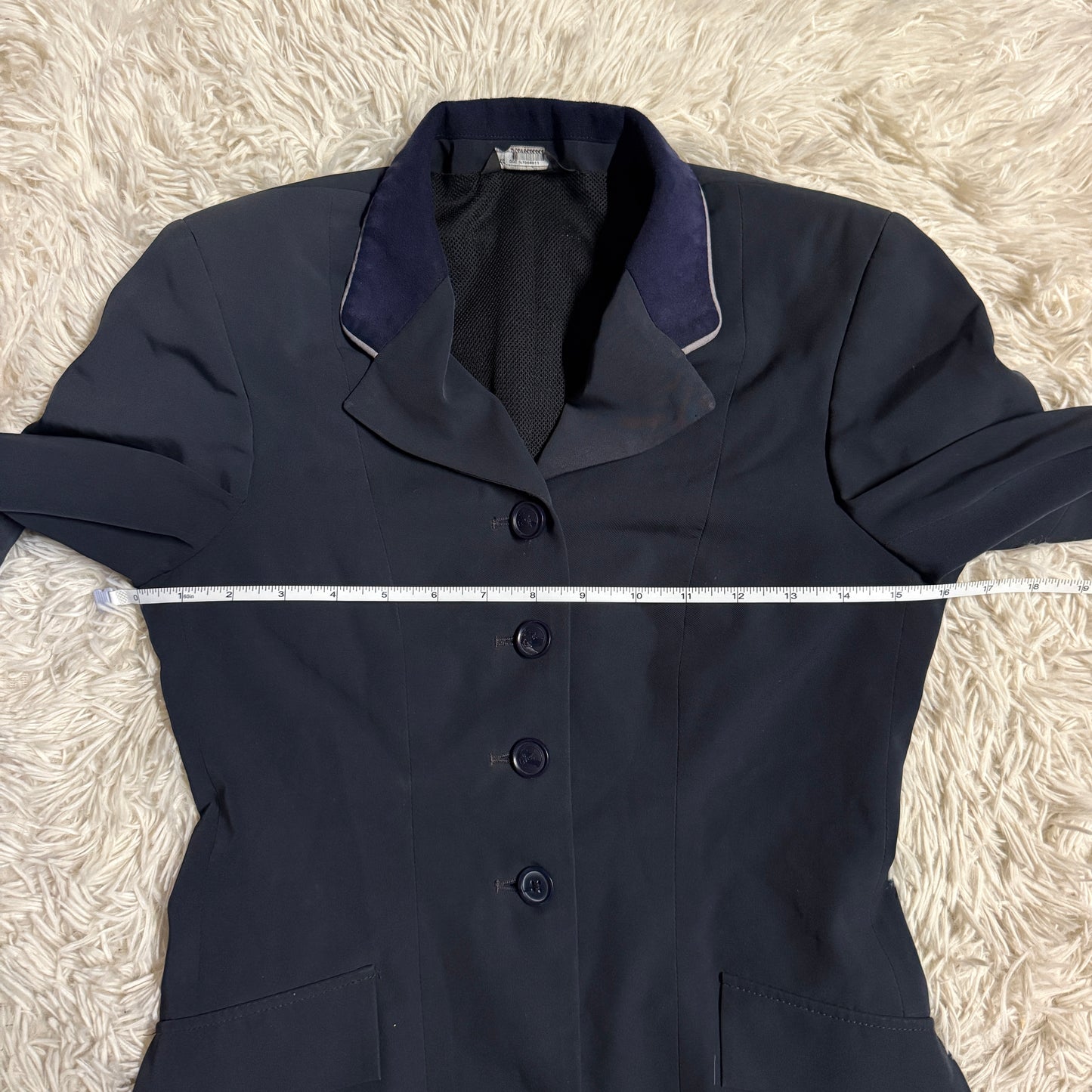 Women’s Size 8R Navy Grand Prix Horseback Riding Show Coat