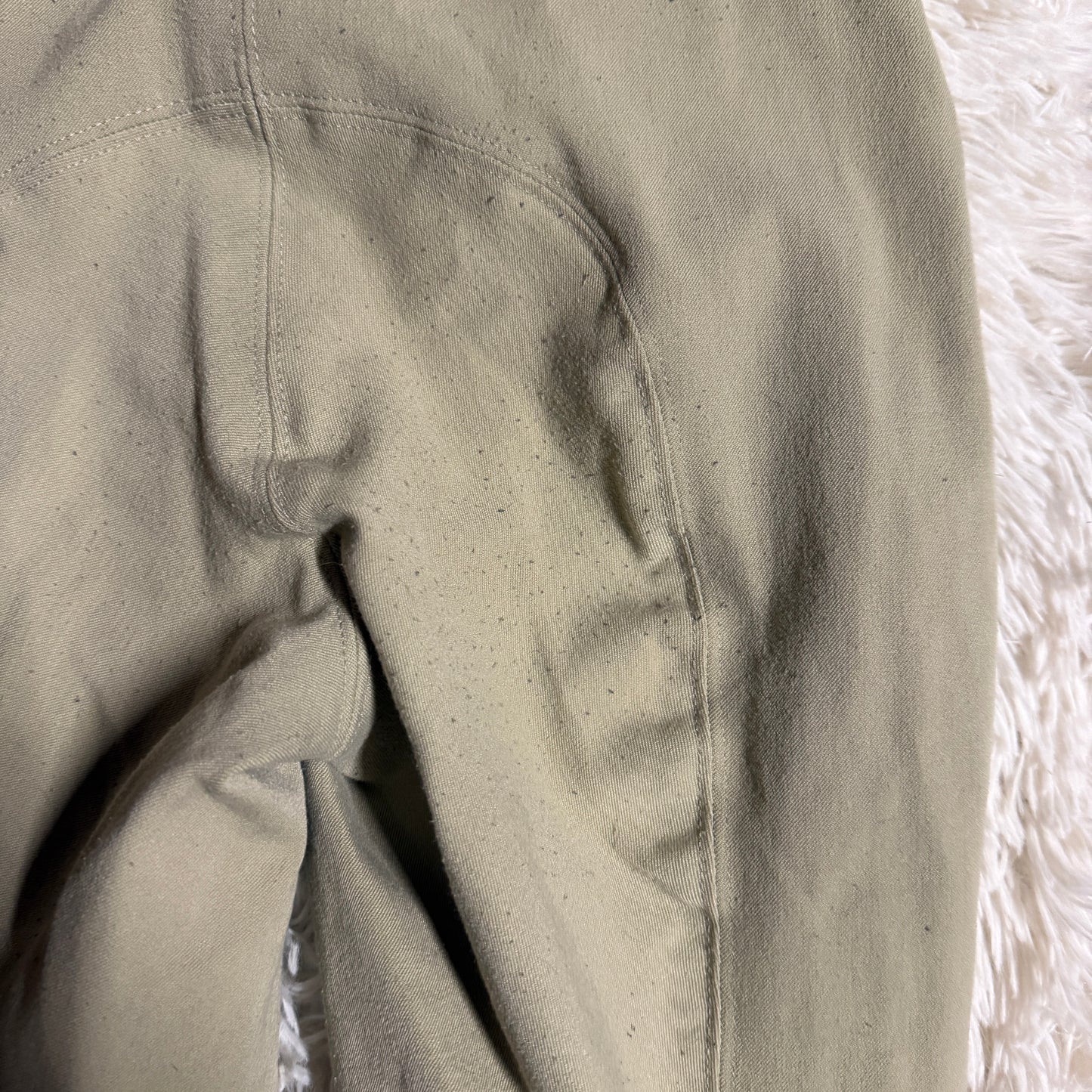 Child’s Size 12R Tan Dover Knee Patch Horseback Riding Breeches