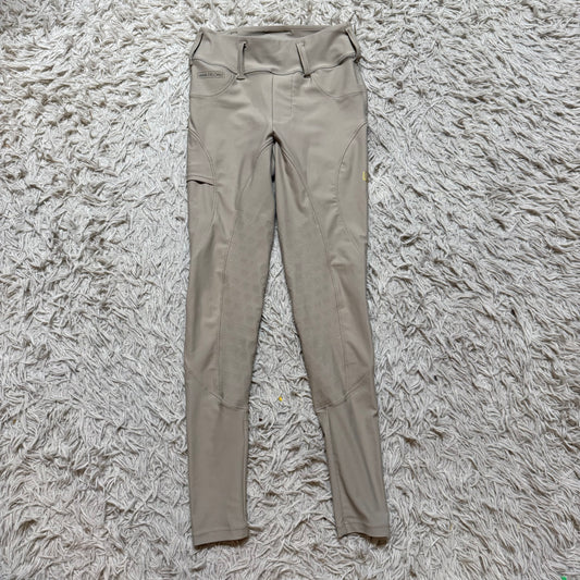 Women’s XS Tan Maya Delorez Knee Patch Horseback Riding Breeches