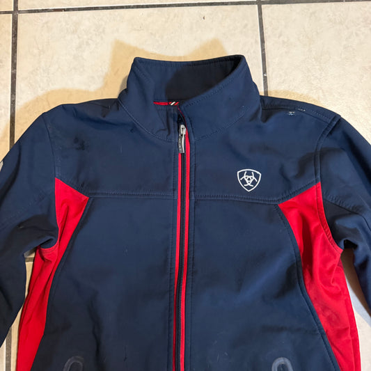 Child’s Medium Navy/Red Ariat Team Horseback Riding Jacket