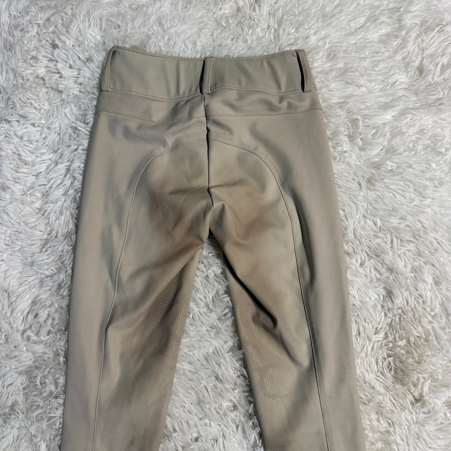 Child’s 10-11 Years Tan Kismet Knee Patch Horseback Riding Breeches